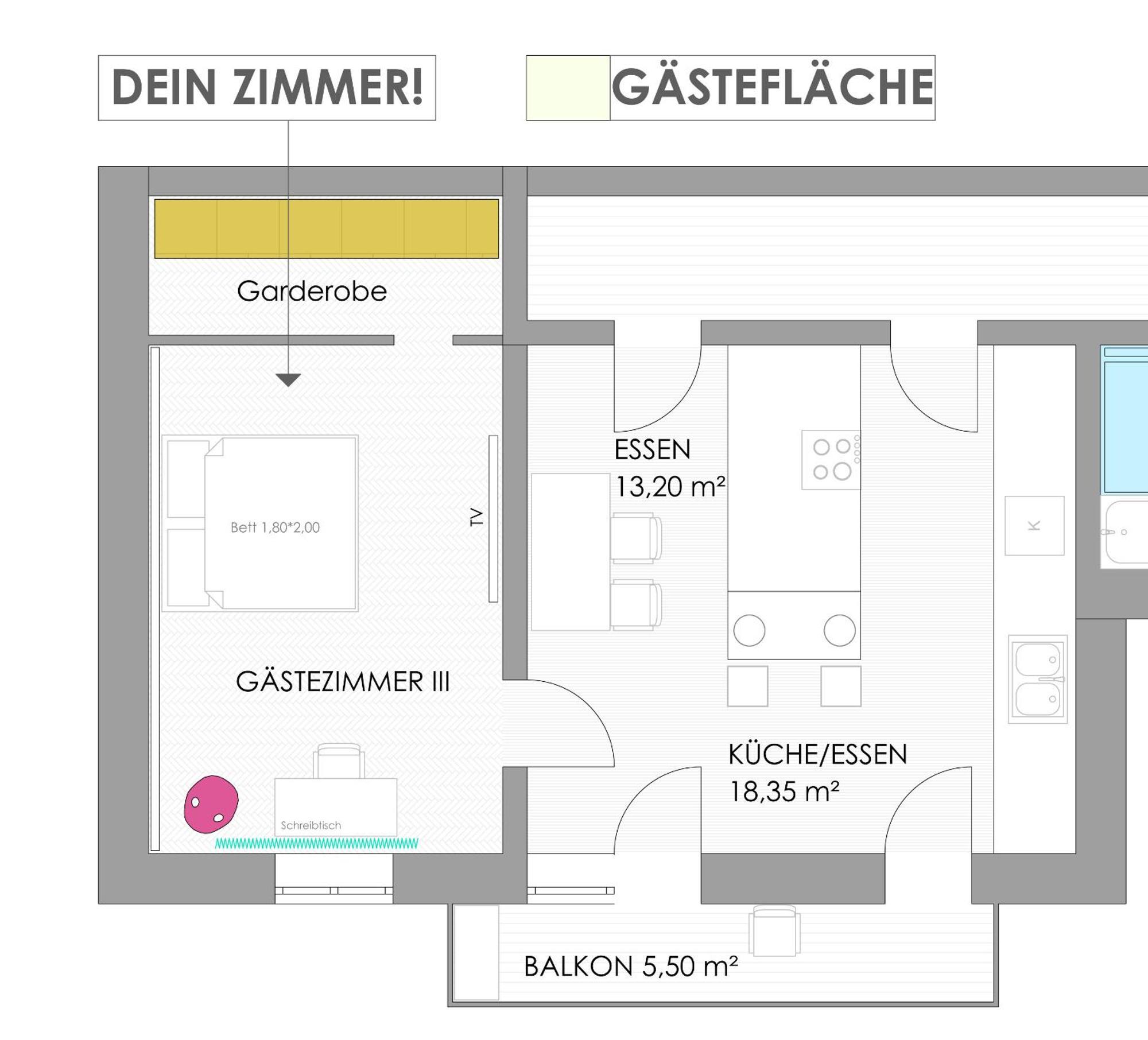 Sonniges Zimmer Mit Balkon Im Herzen Mannheims Exterior foto